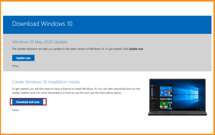 Install Windows 10