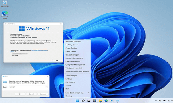 Windows 11 Home Start Menu