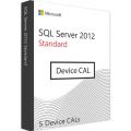 SQL Server Standard 2012 - 5 Device CALs