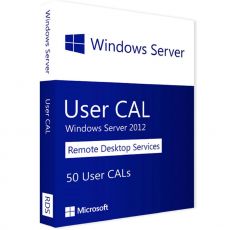 Windows Server 2012 RDS - 50 User CALs